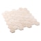 Andova Tiles SAMPLE Channing 2 x 2 Marble Honeycomb Mosaic Floor Use Tile SAM-ANDCHA130 - alternate 7